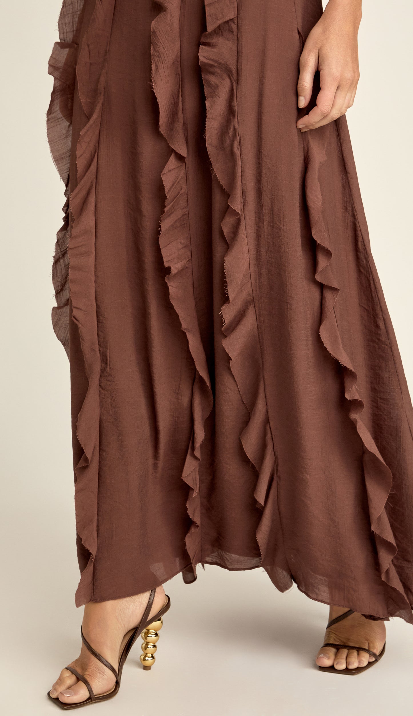 Vestido Moana Café
