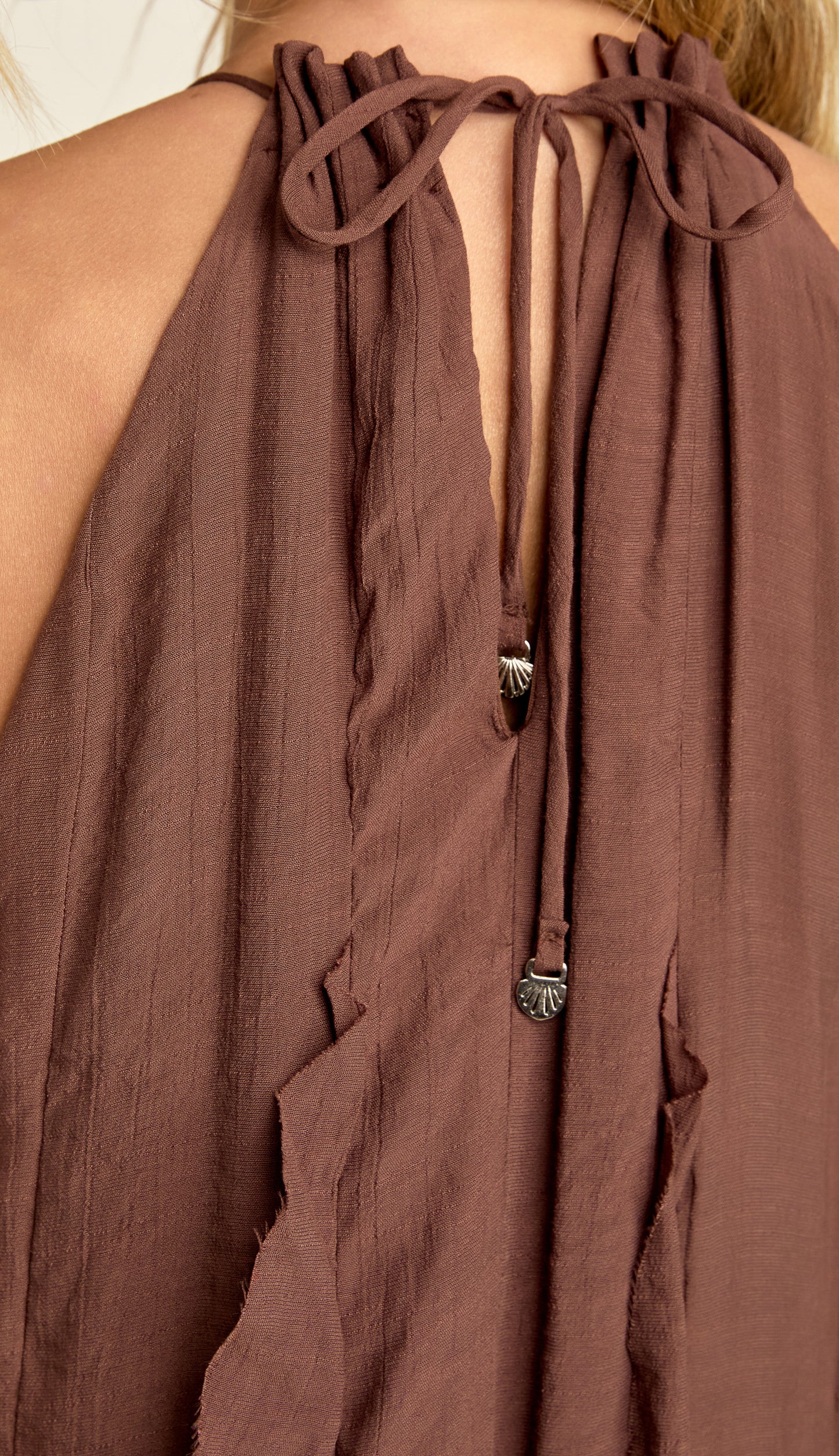 Vestido Moana Café