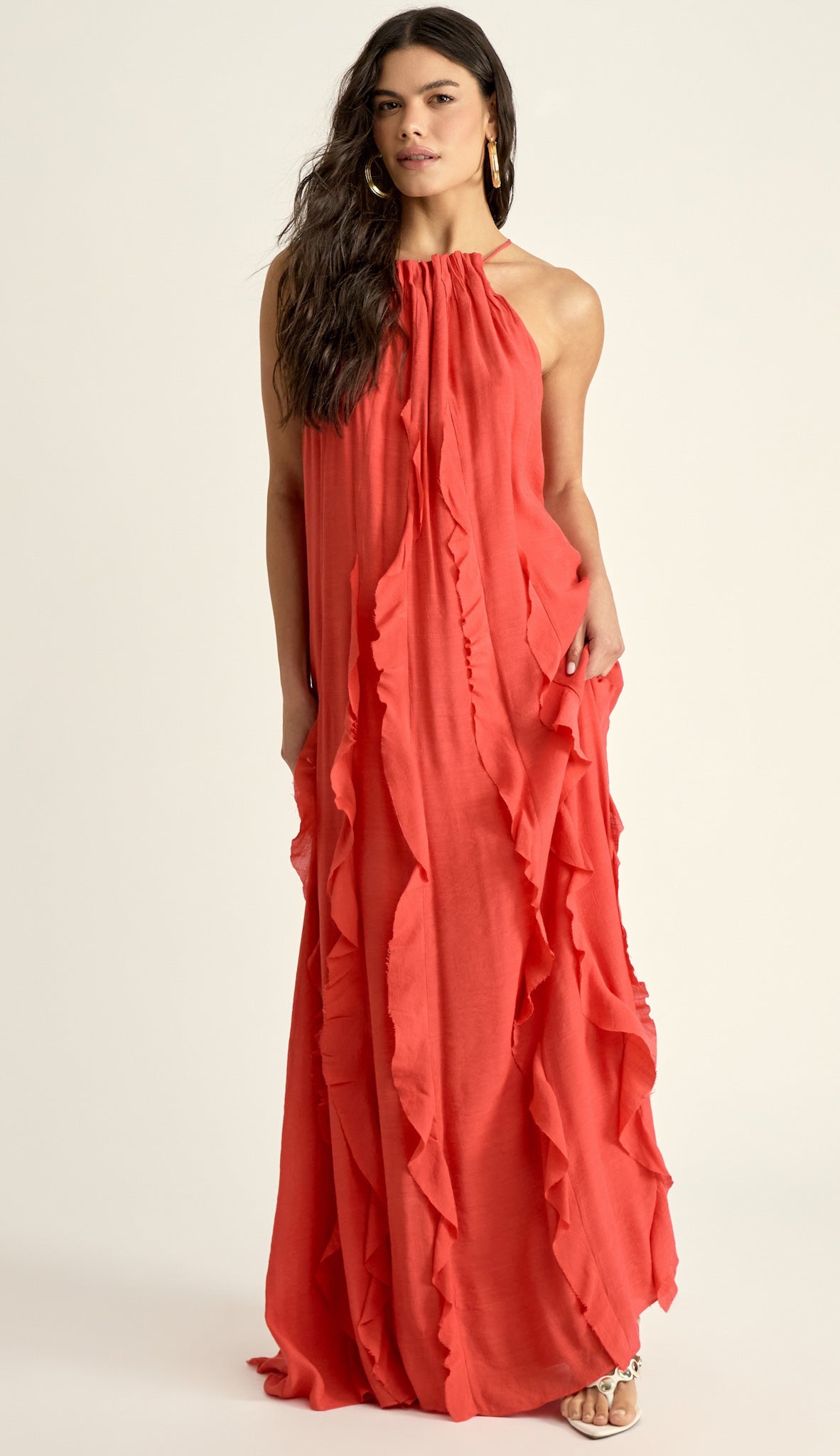 Vestido Moana Cereja