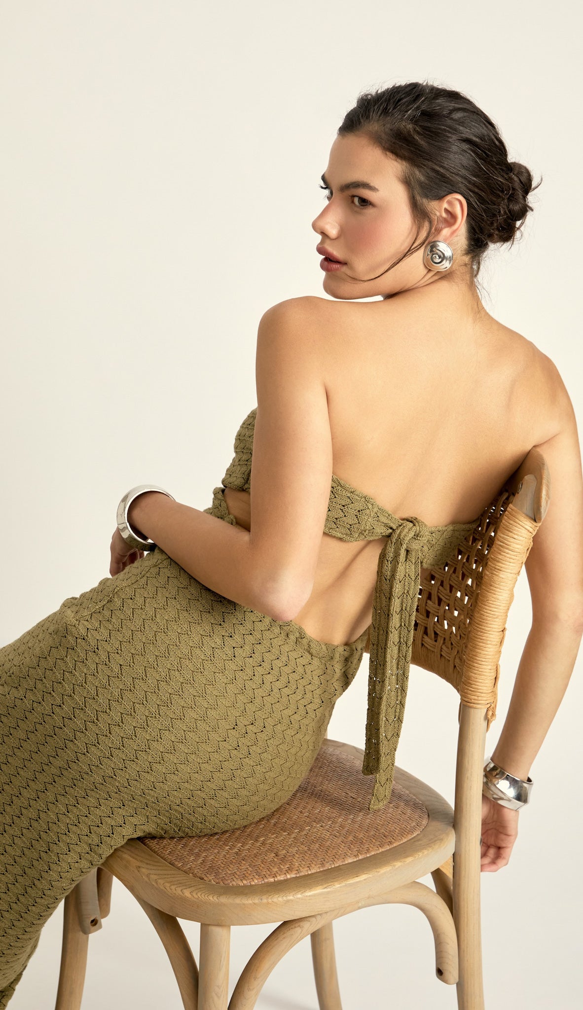 Vestido Margareth Verde