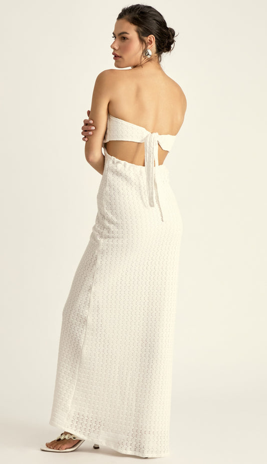 Vestido Margareth Off White