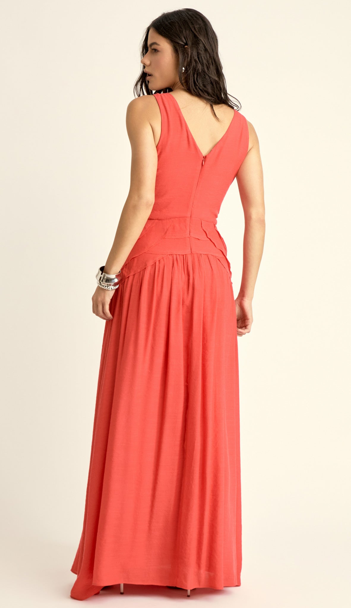Vestido Noemi Cereja
