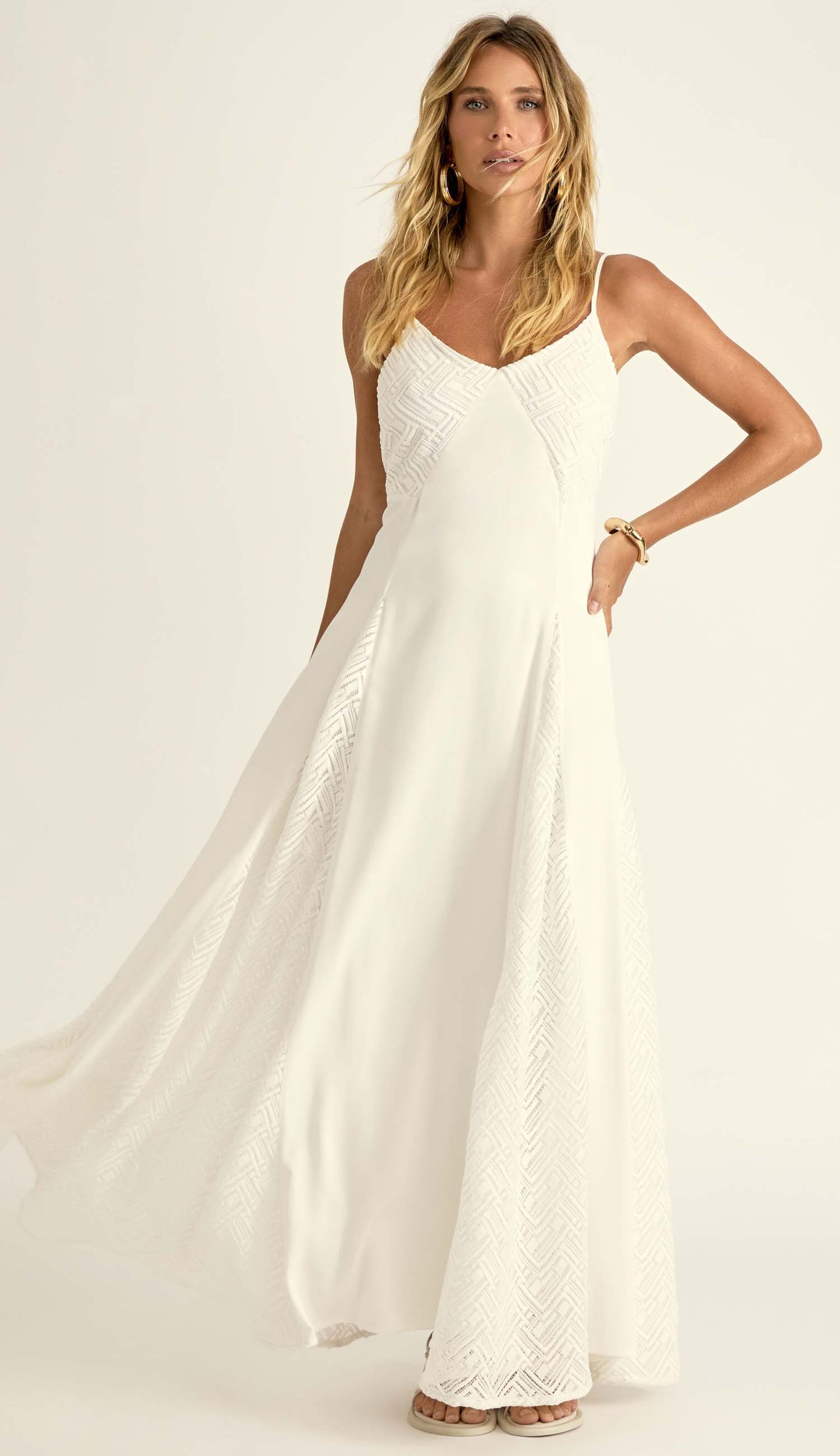 Vestido Noruega Off White