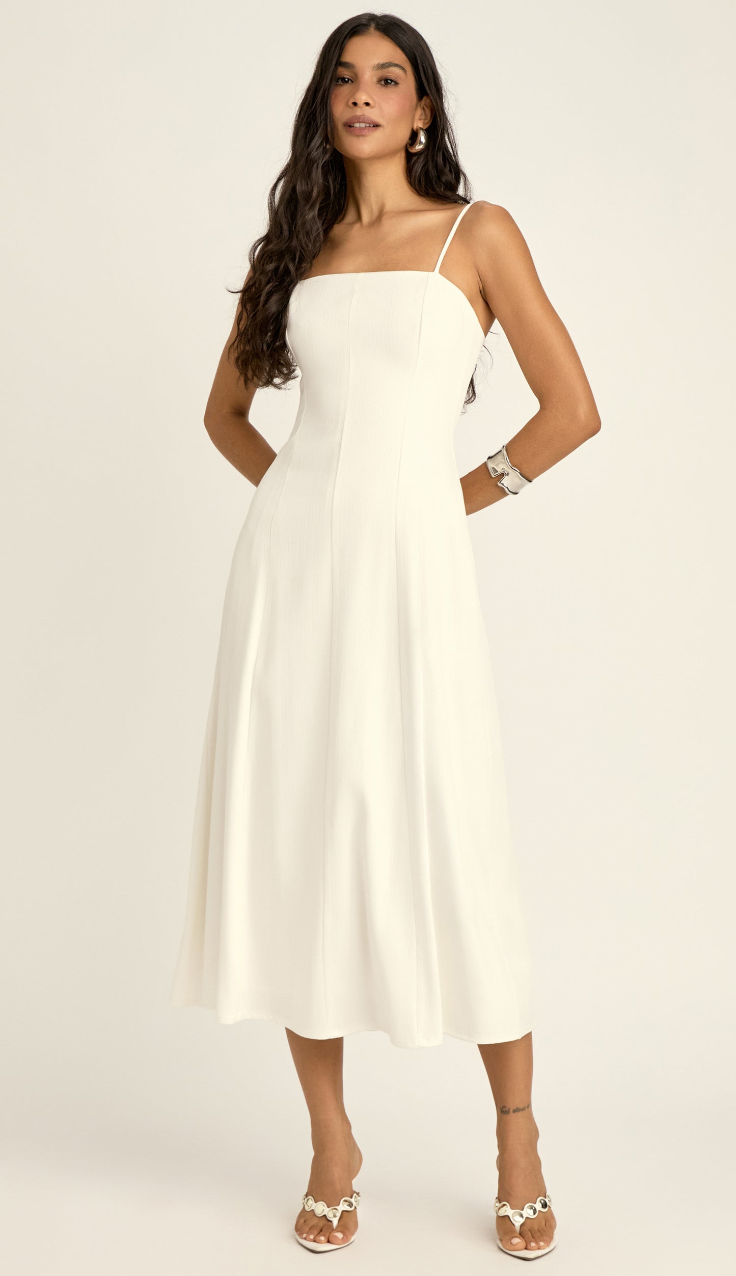 Vestido Persia Off White