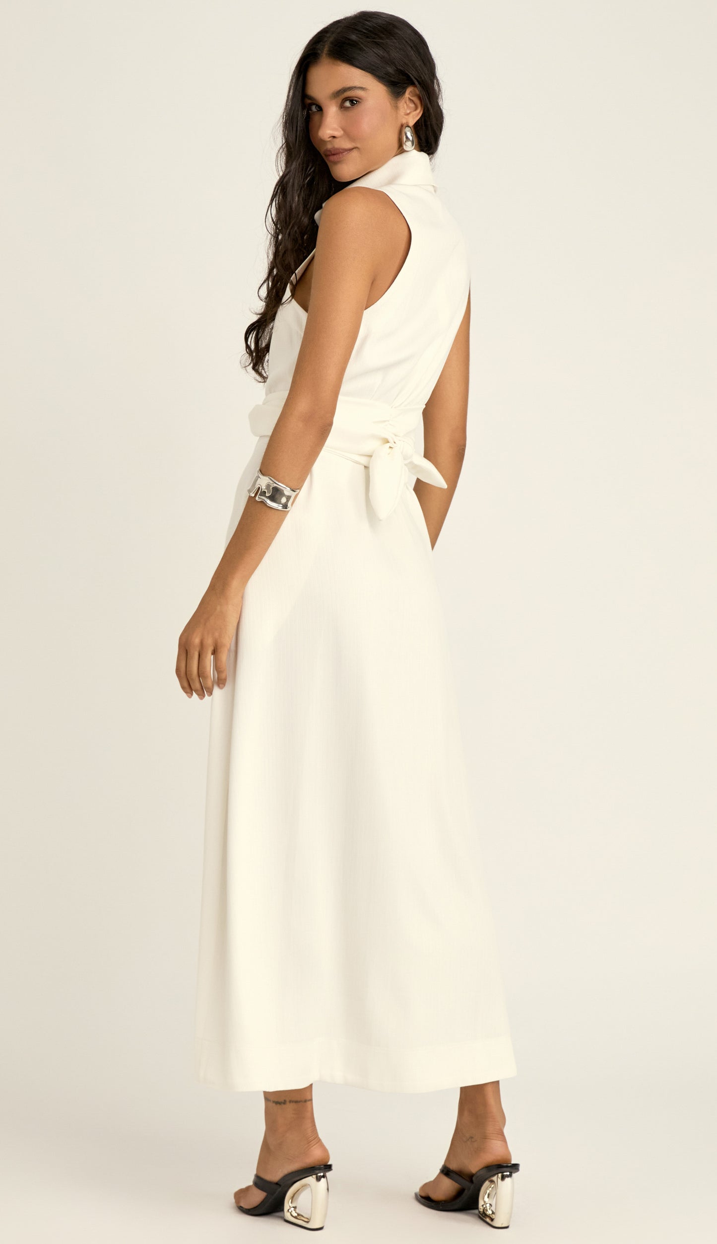 Vestido Paola Off White