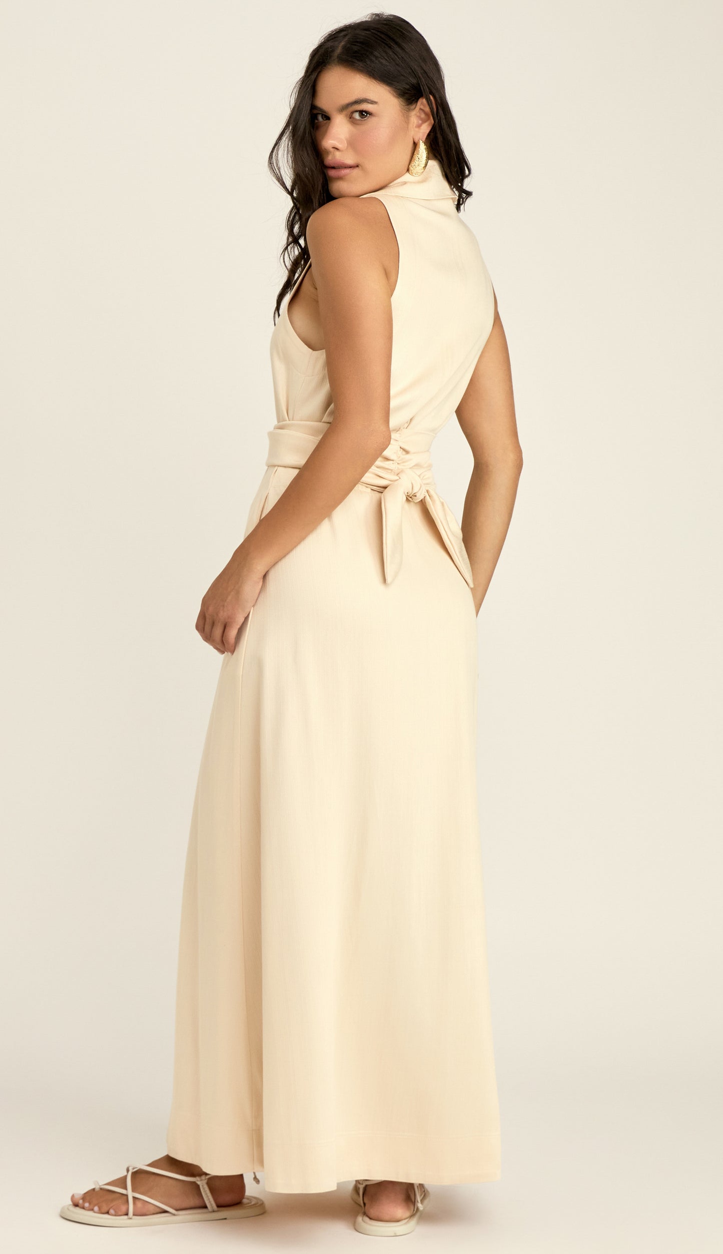 Vestido Paola Natural