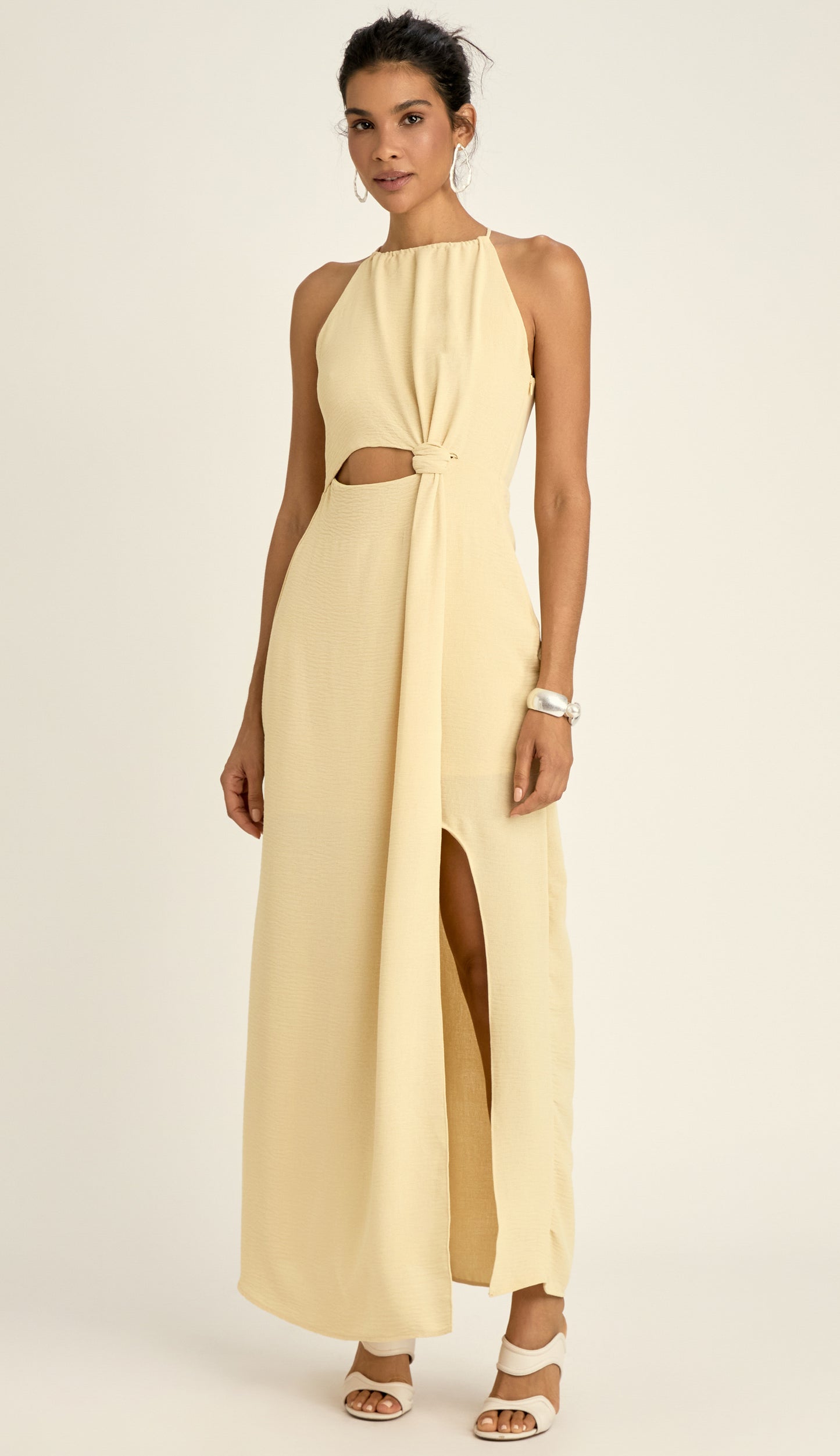Vestido Pietra Manteiga