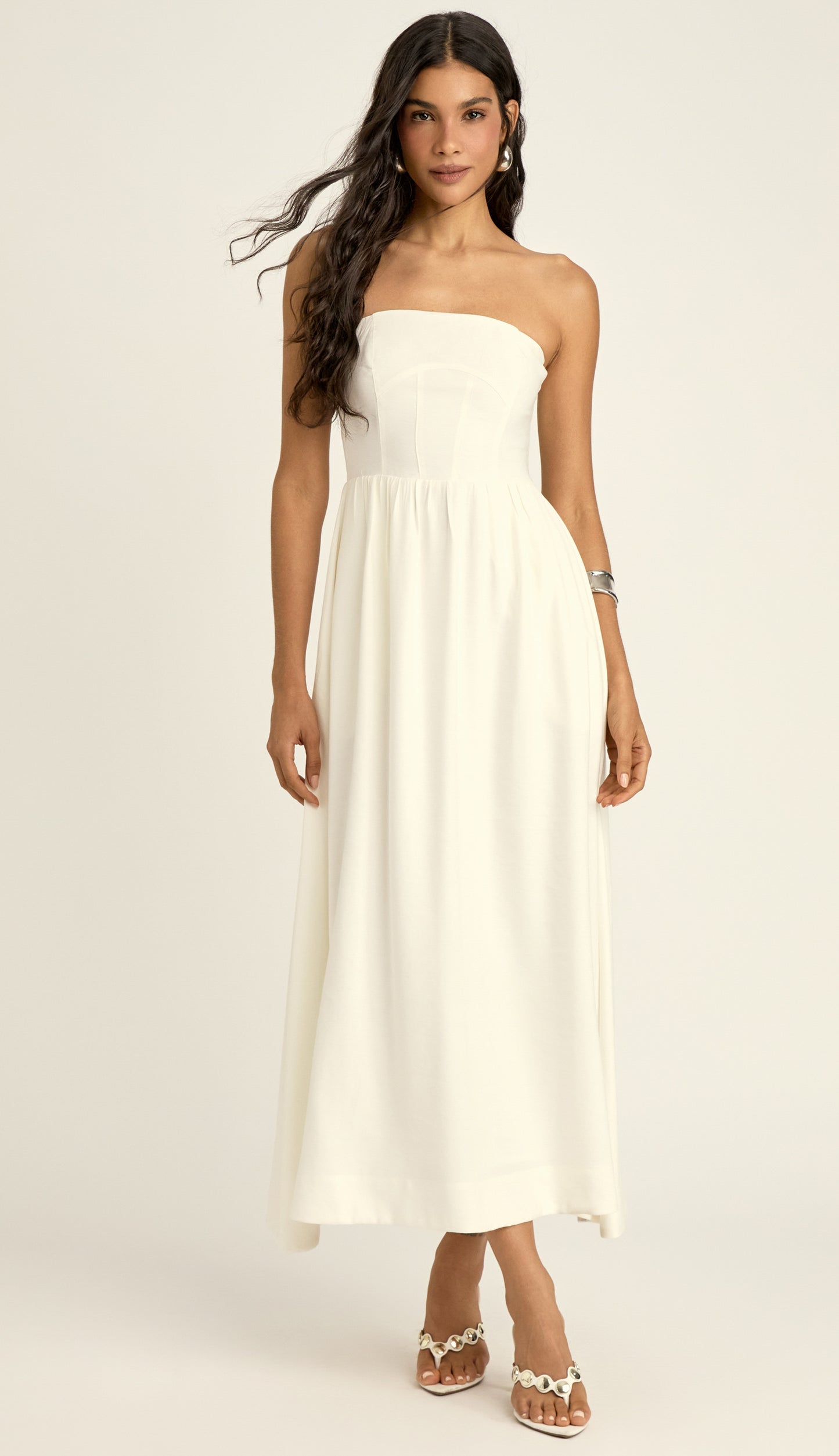 Vestido Panamá Off White