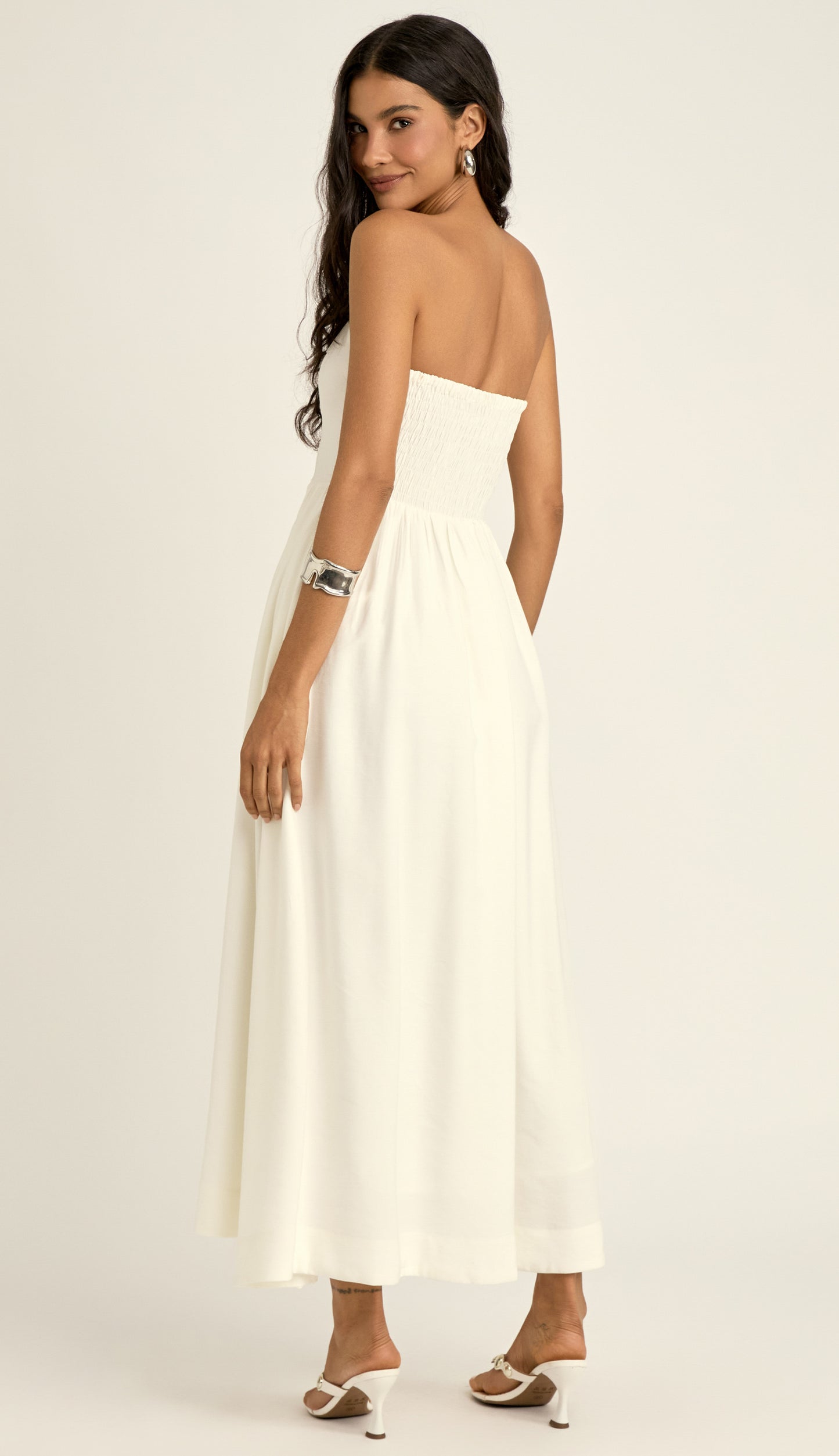 Vestido Panamá Off White