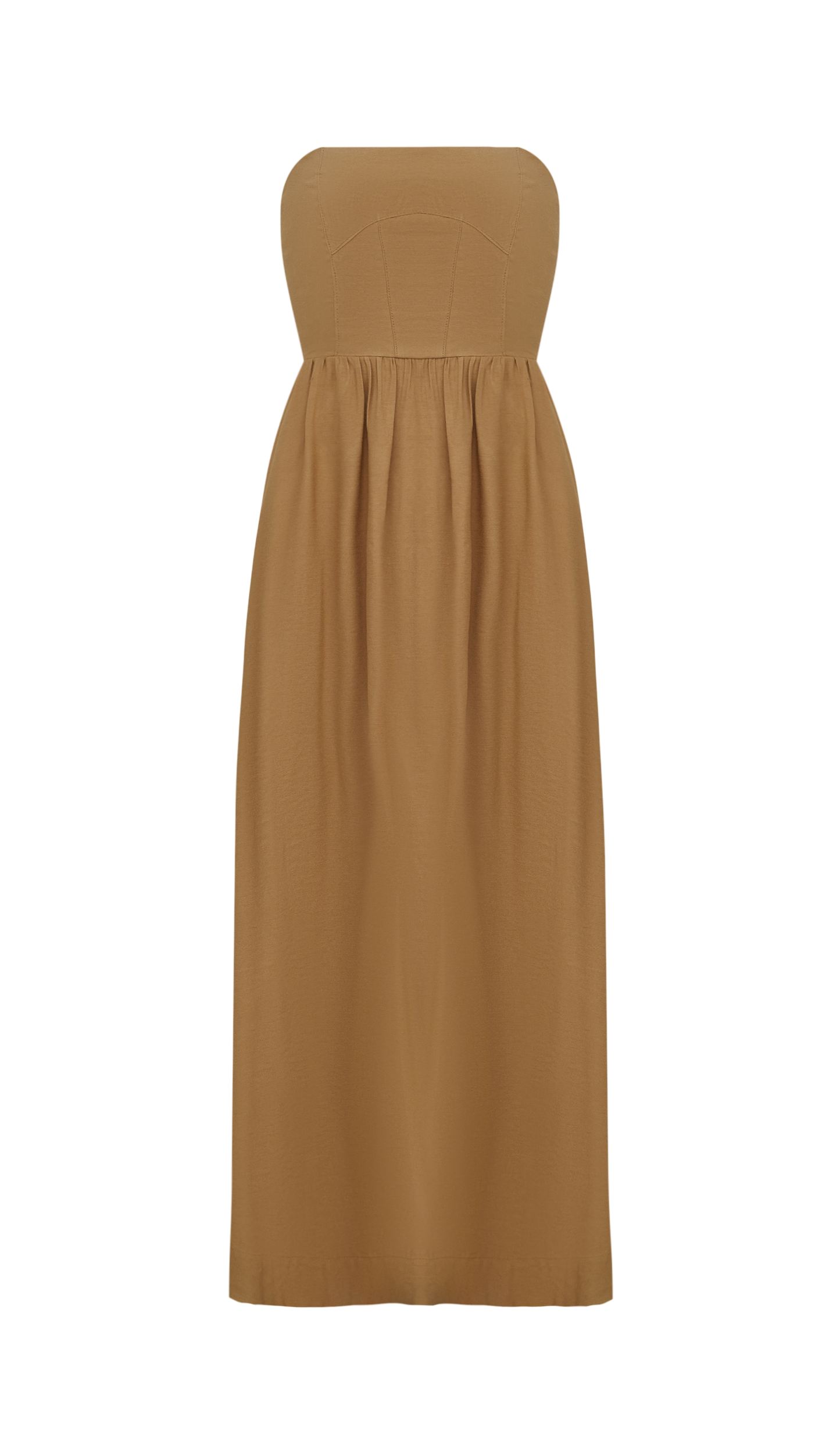 Vestido Panamá Caqui