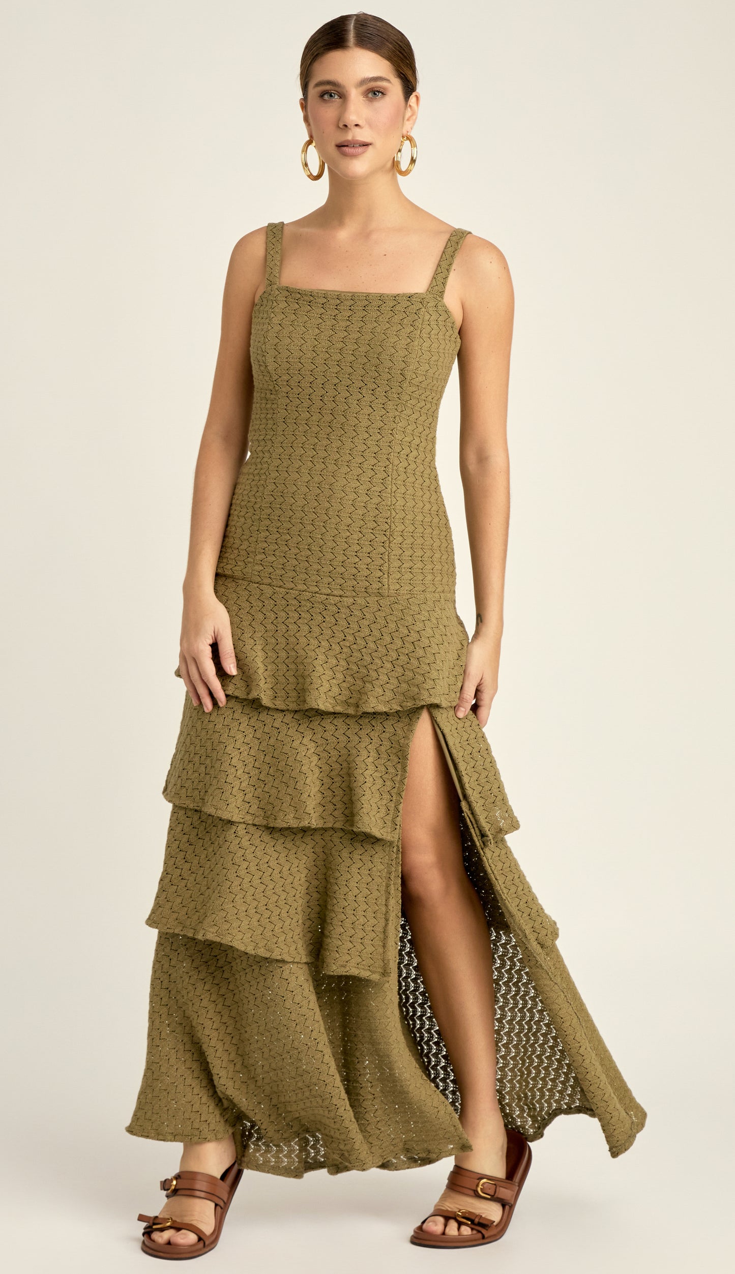 Vestido Potira Verde