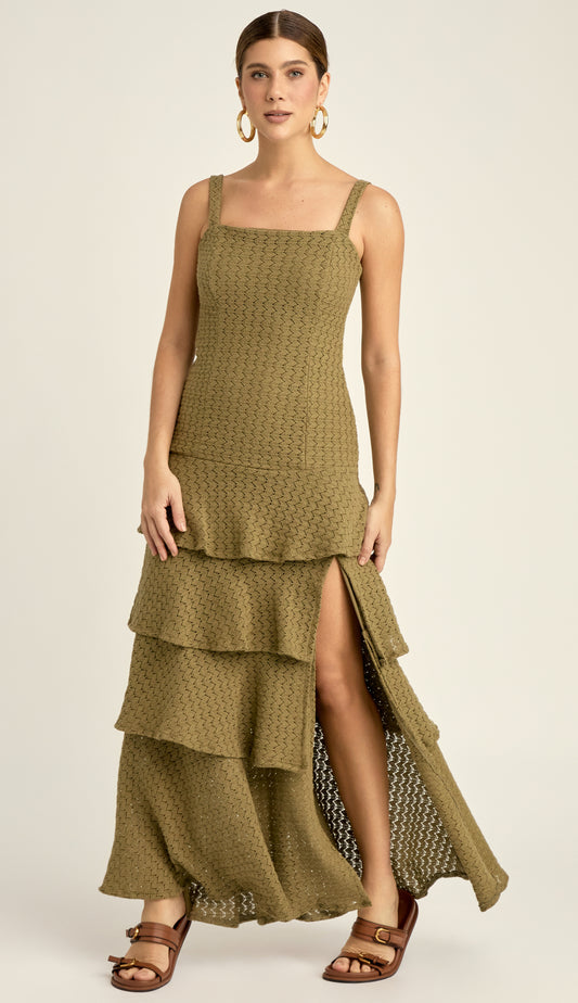 Vestido Potira Verde