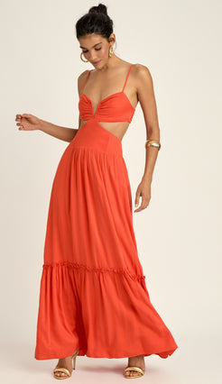 Vestido Patsy Cereja