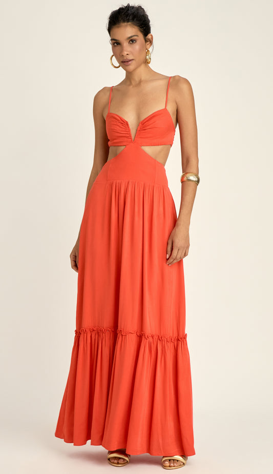 Vestido Patsy Cereja