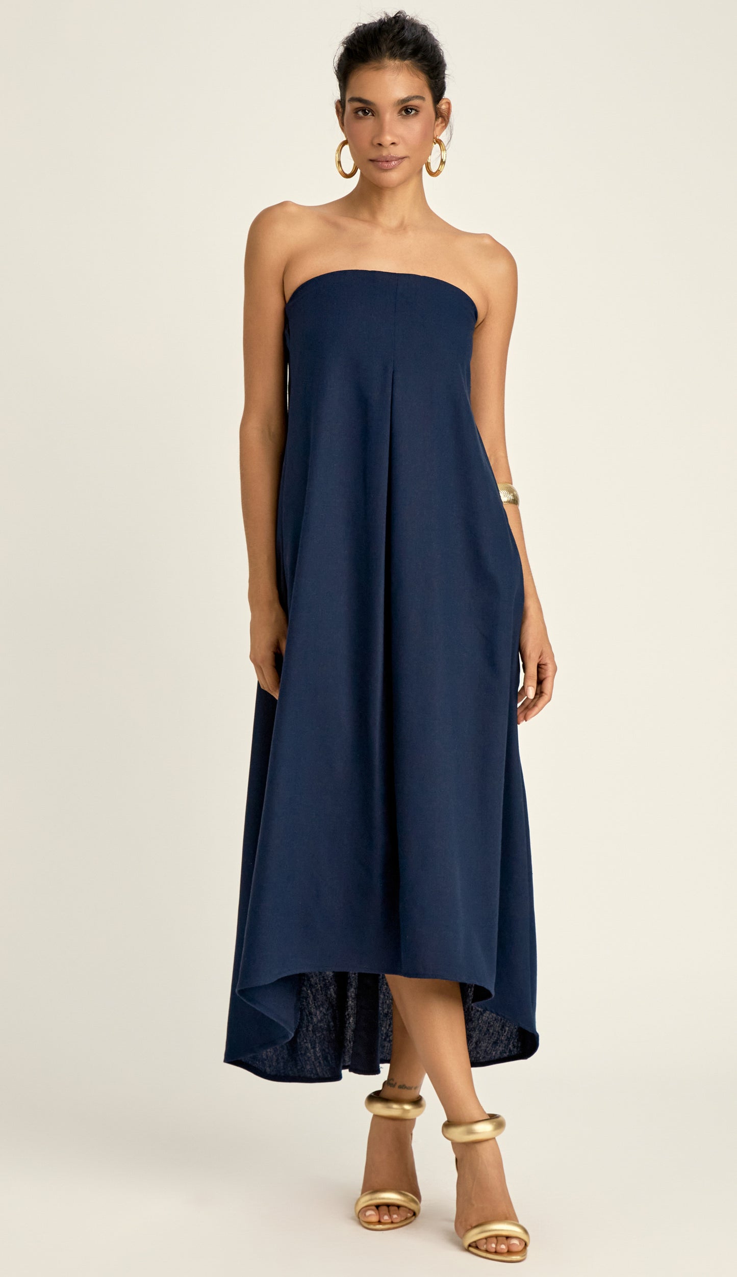 Vestido Philippines Marinho