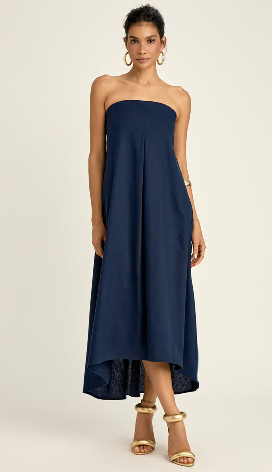 Vestido Philippines Marinho