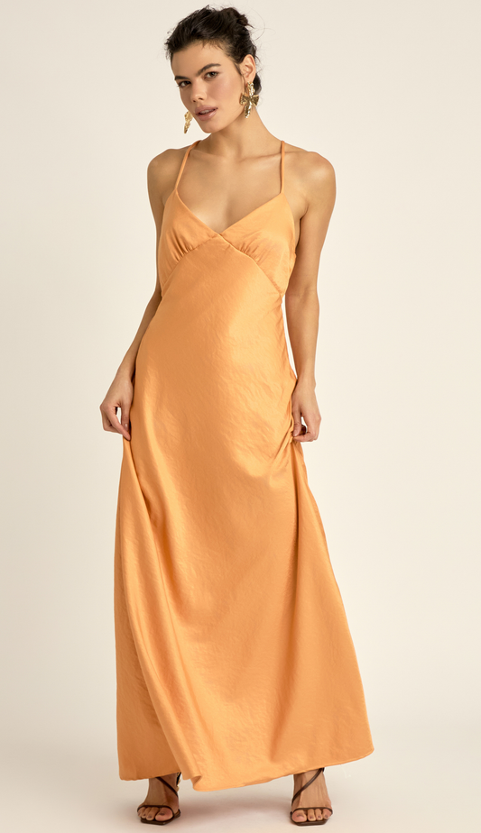 Vestido Padma Laranja