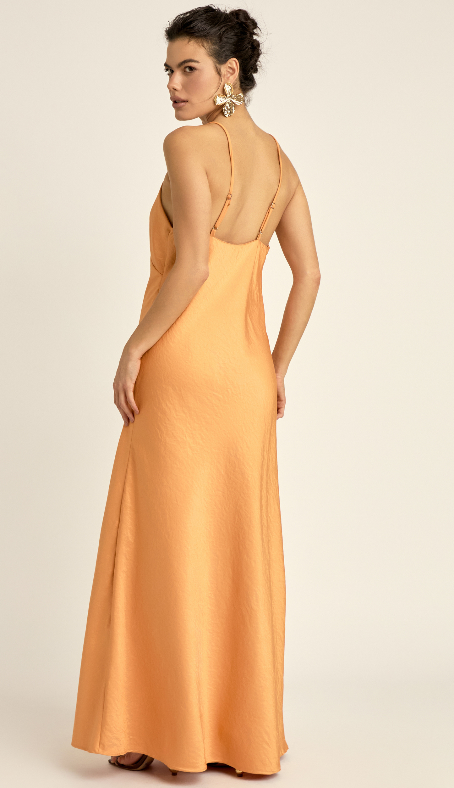 Vestido Padma Laranja