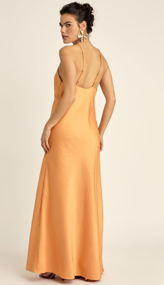 Vestido Padma Laranja