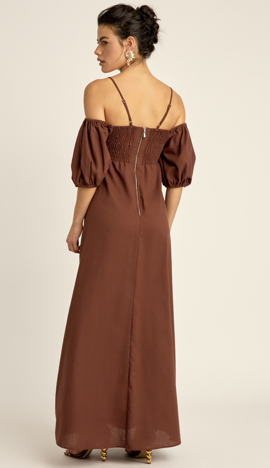 Vestido Payton Mocha