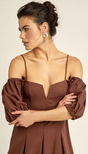 Vestido Payton Mocha