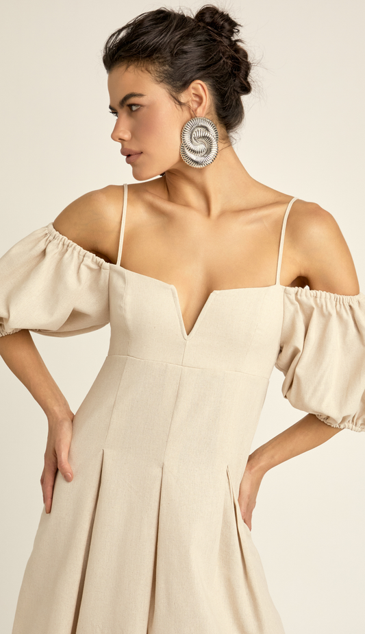 Vestido Payton Natural