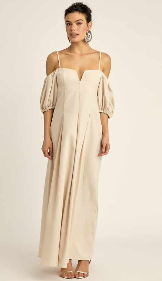 Vestido Payton Natural