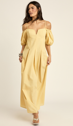 Vestido Festa Longo Linho Payton | Laguna