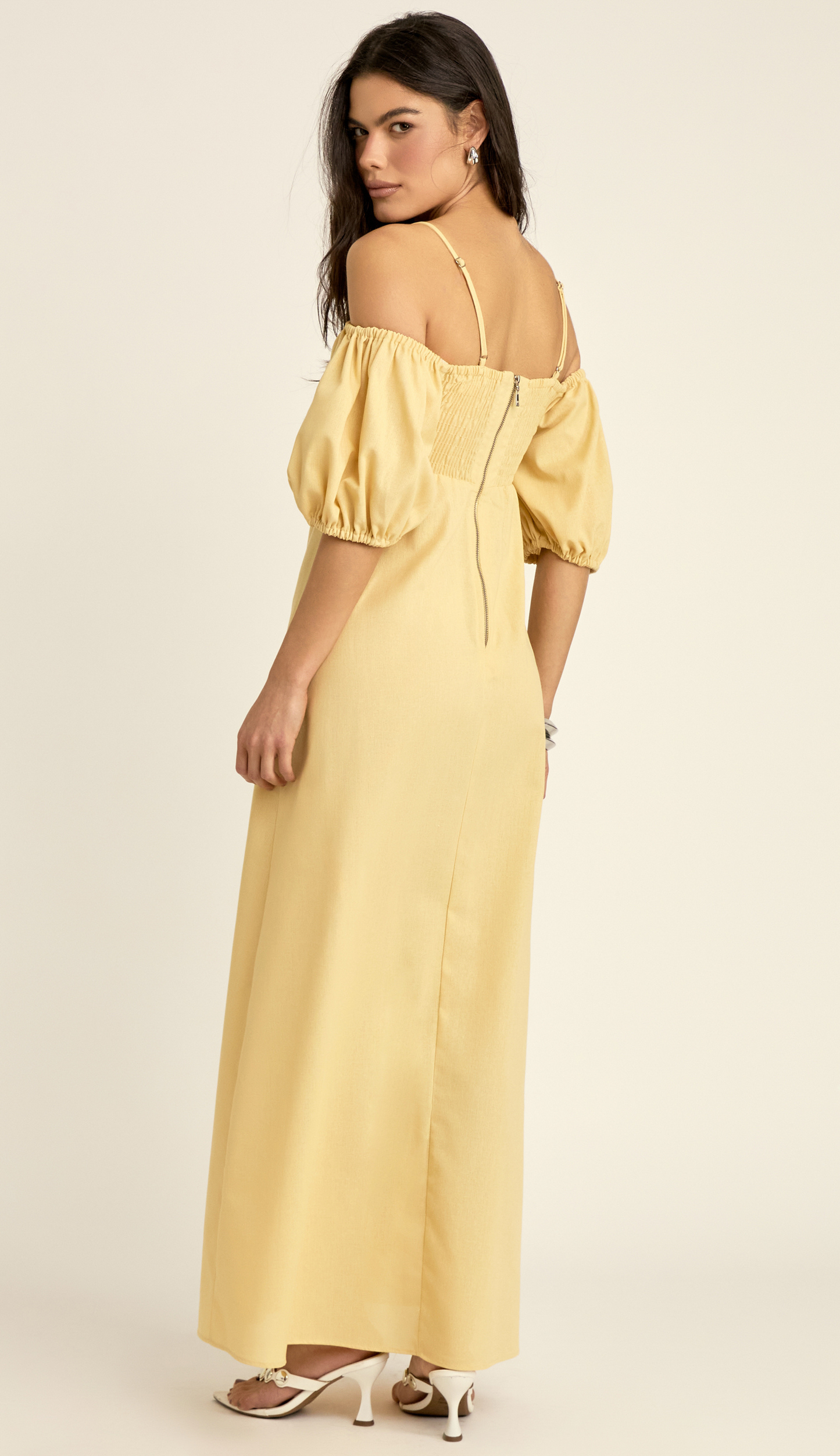 Vestido Payton Manteiga