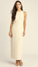Vestido Longuete Crepe Penn Chantilly | Laguna - Vestido Penn Chantilly
