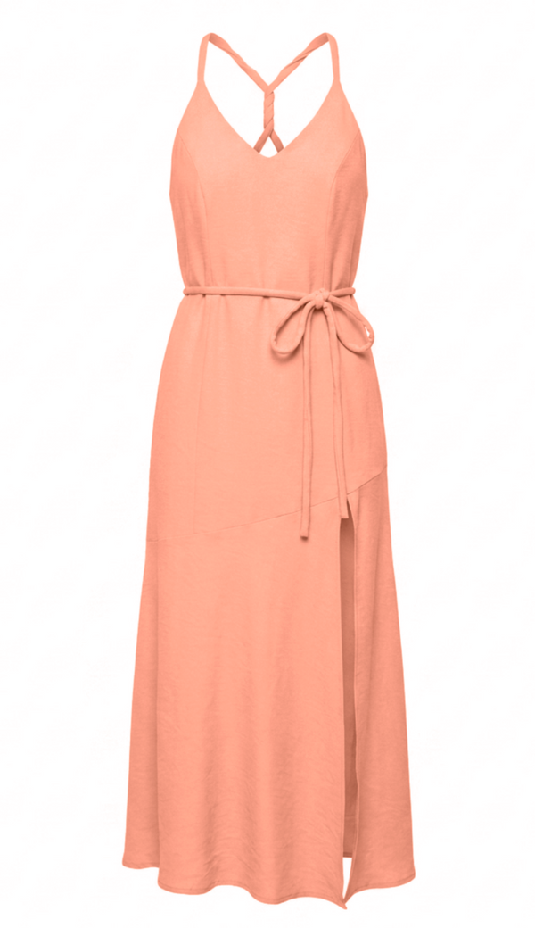 Vestido Midi Alfaiataria Viscose Magda | Laguna