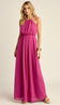 Vestido Longo Festa Crepe Chiffon Filipa Rosa | Laguna - Vestido Filipa Rosa