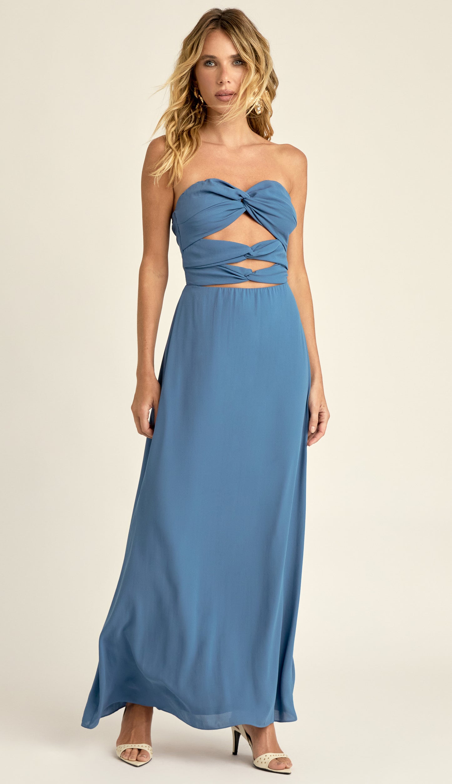 Vestido Carmela Azul