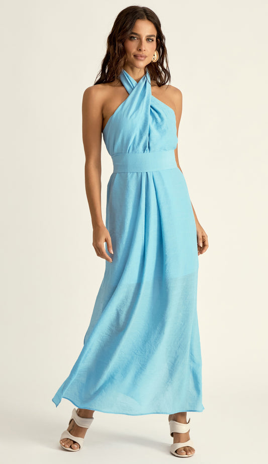 Vestido Florianópolis Azul