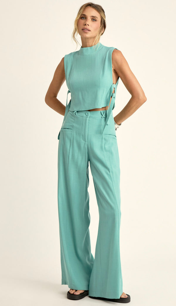 Conjunto Blusa e Calça Linho Paulete | Laguna