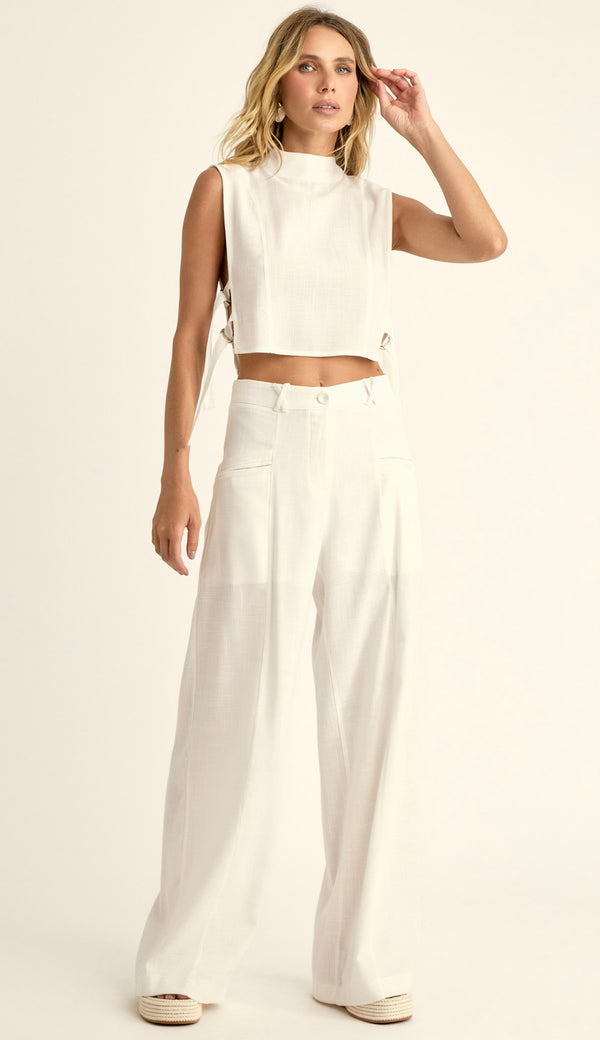 Conjunto Blusa e Calça Linho Paulete | Laguna