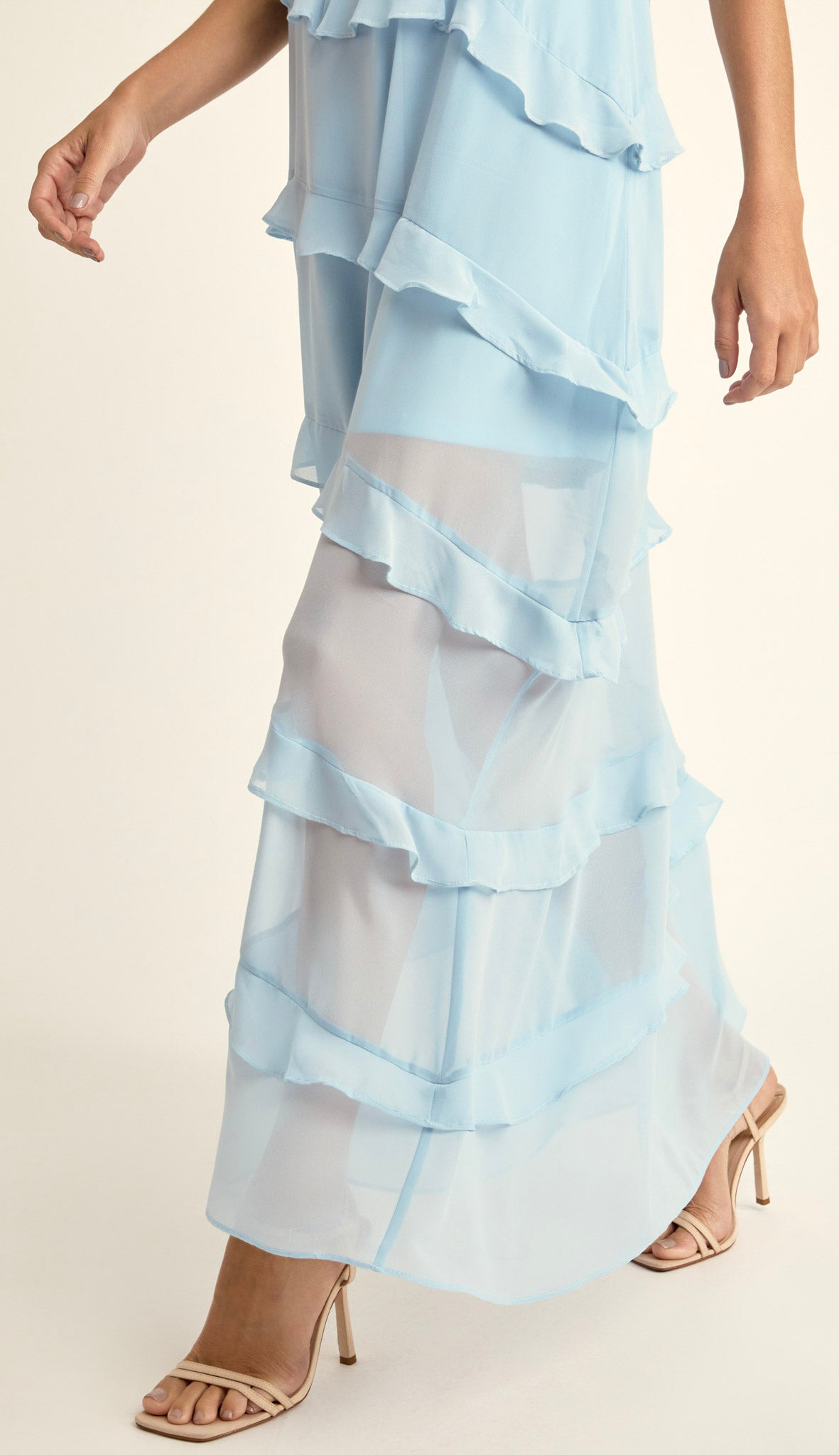 Vestido Fragrância Azul