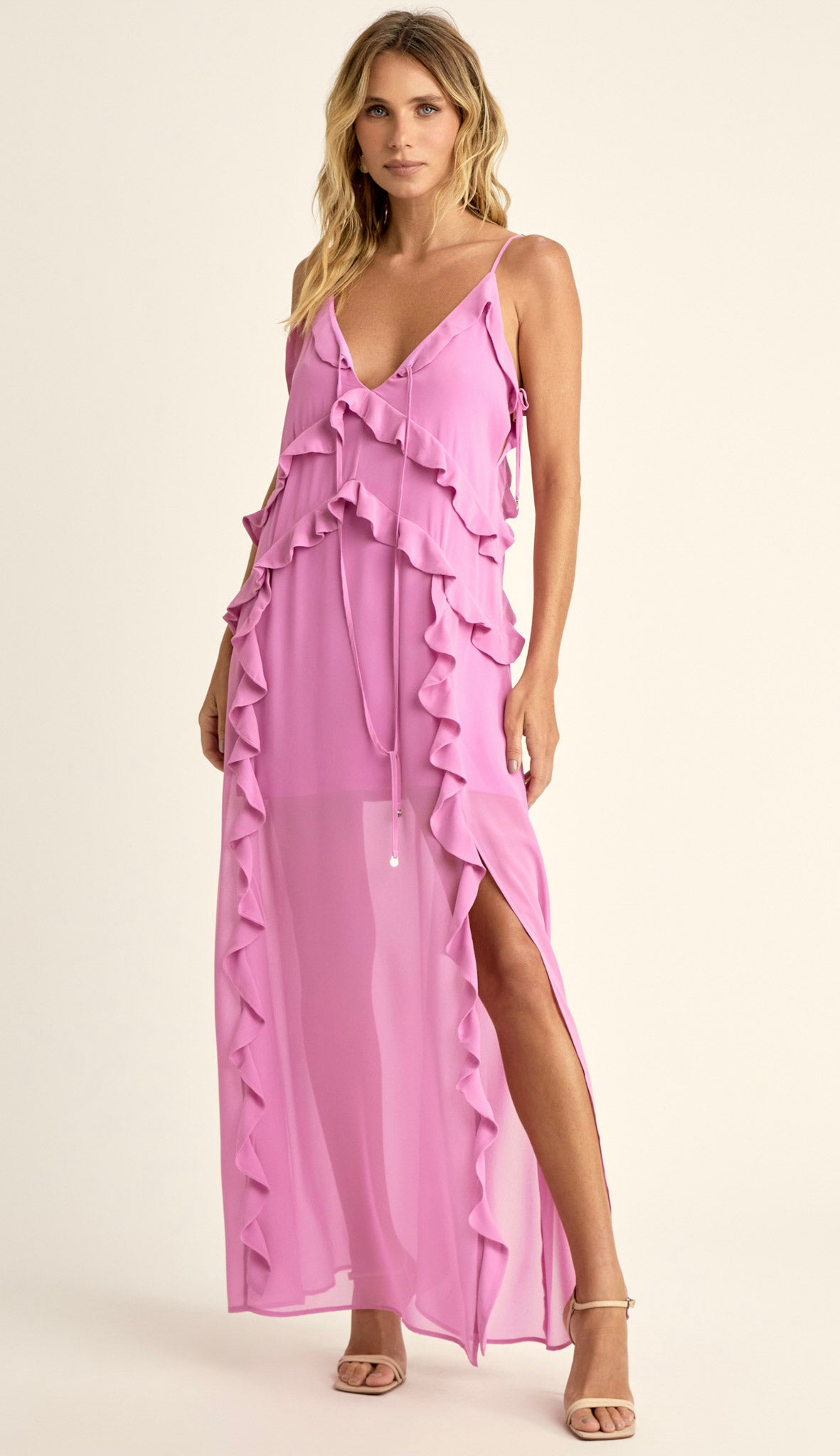 Vestido Anne Pitaya Nude