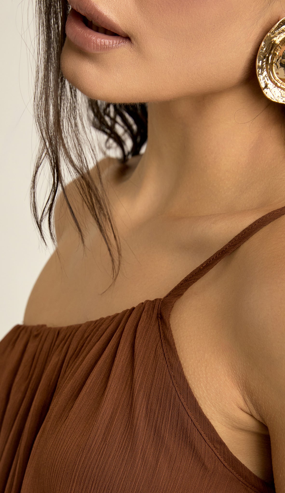 Macaquinho Crepe Chiffon Marta | Laguna