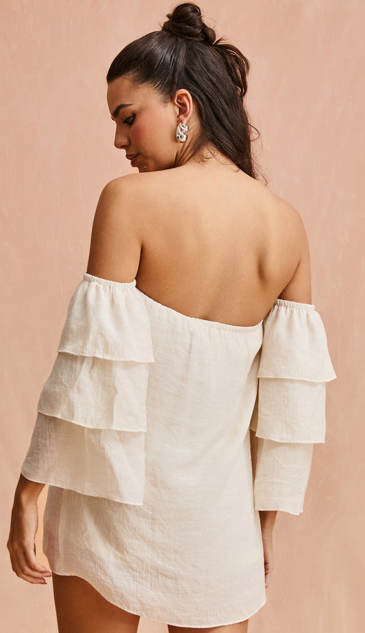 Macaquinho Rainha Off White