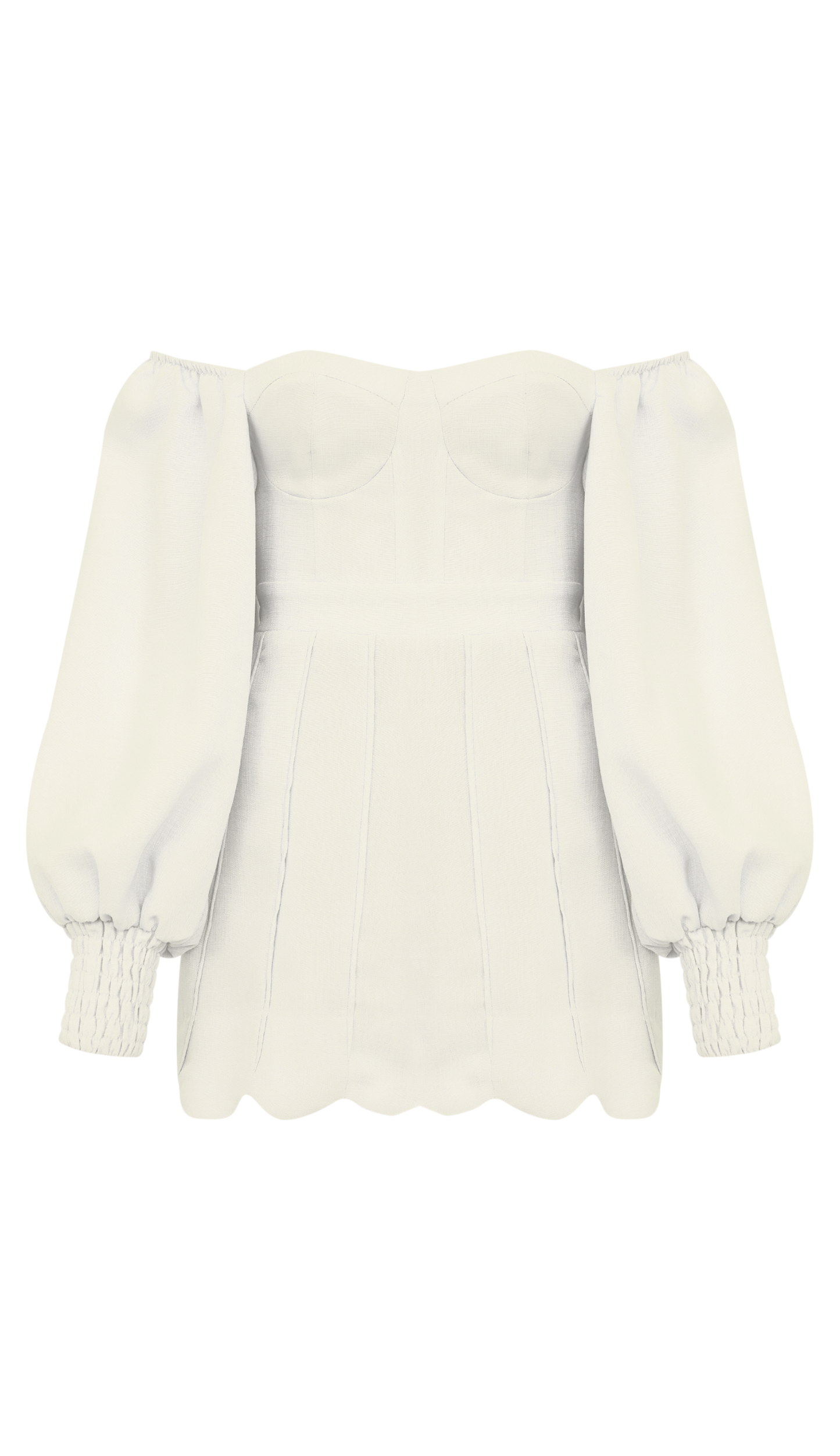 Macaquinho Alicia Off White