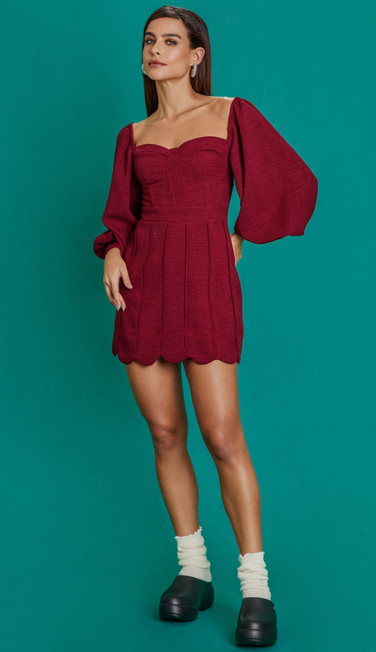 Macaquinho Alicia Vinho