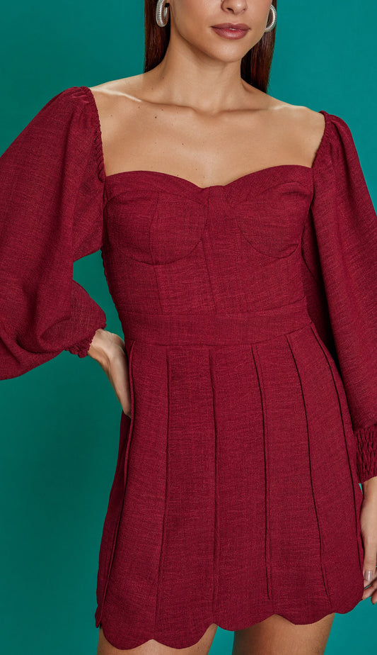 Macaquinho Alicia Vinho