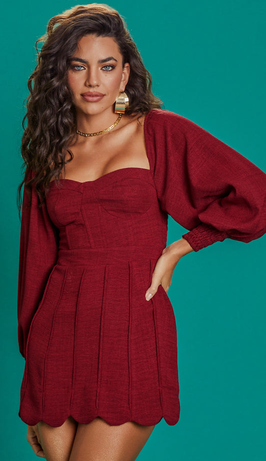 Macaquinho Alicia Vinho