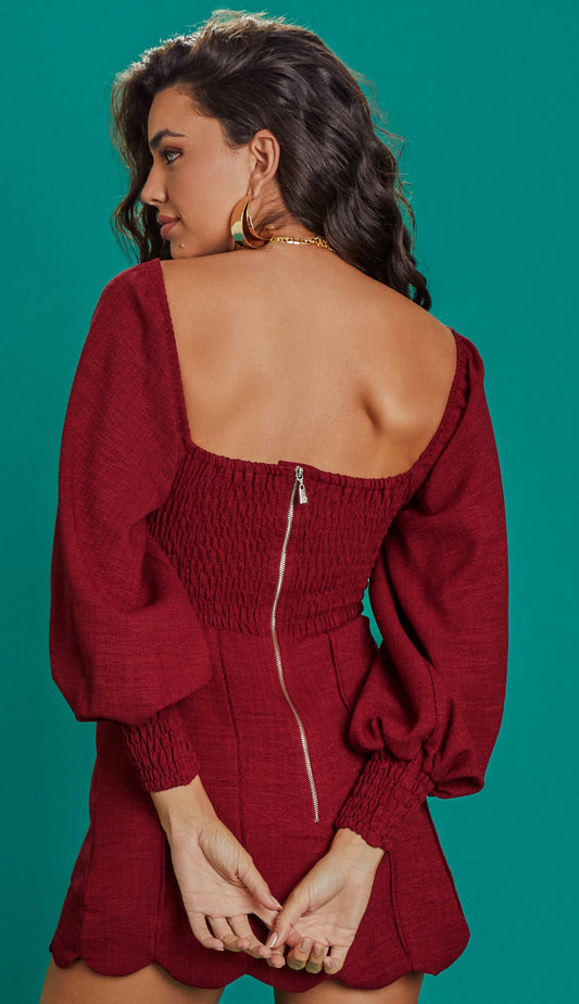 Macaquinho Alicia Vinho