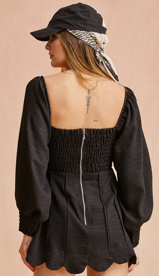 Macaquinho Alicia Preto