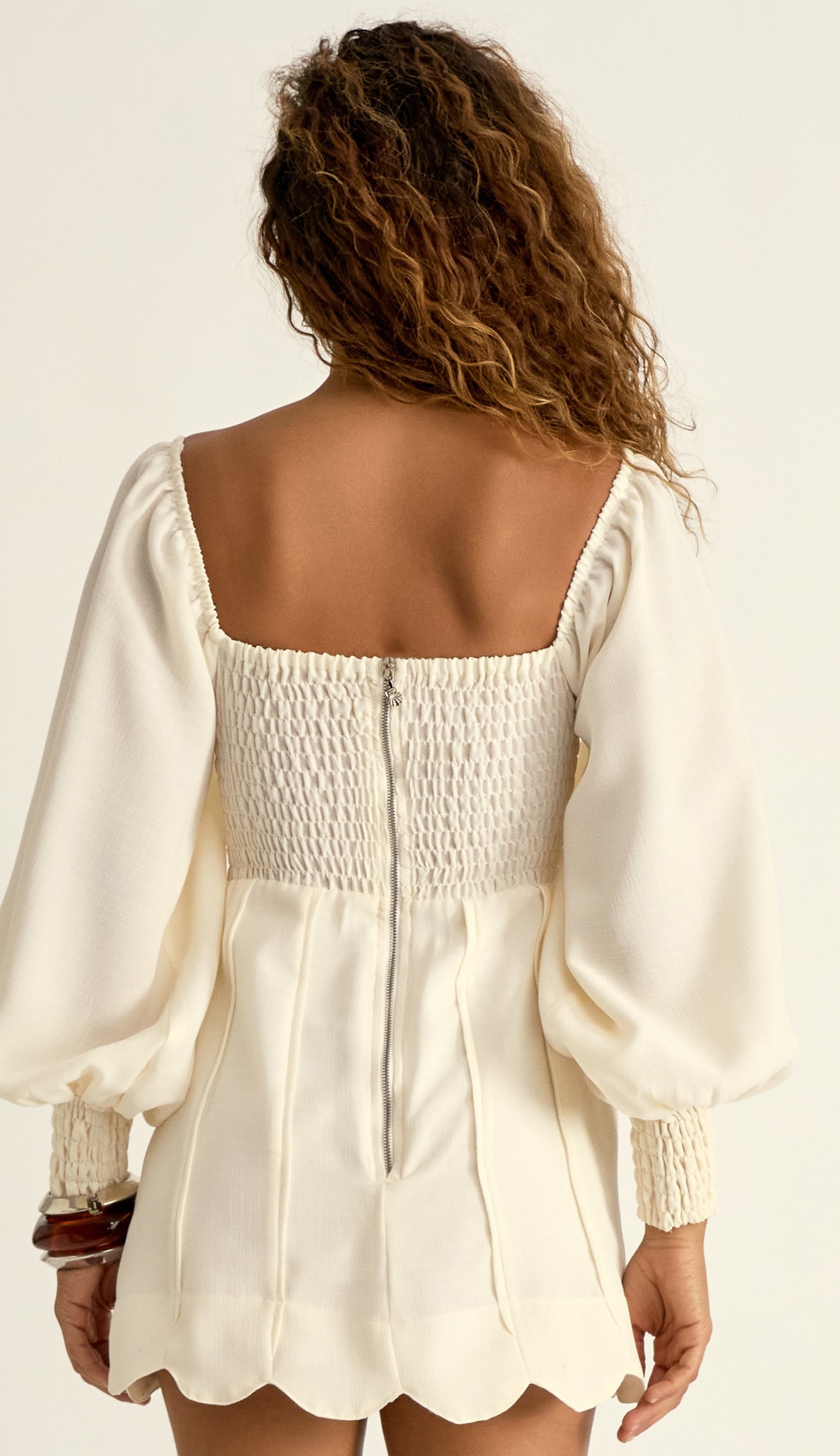 Macaquinho Alicia Off White