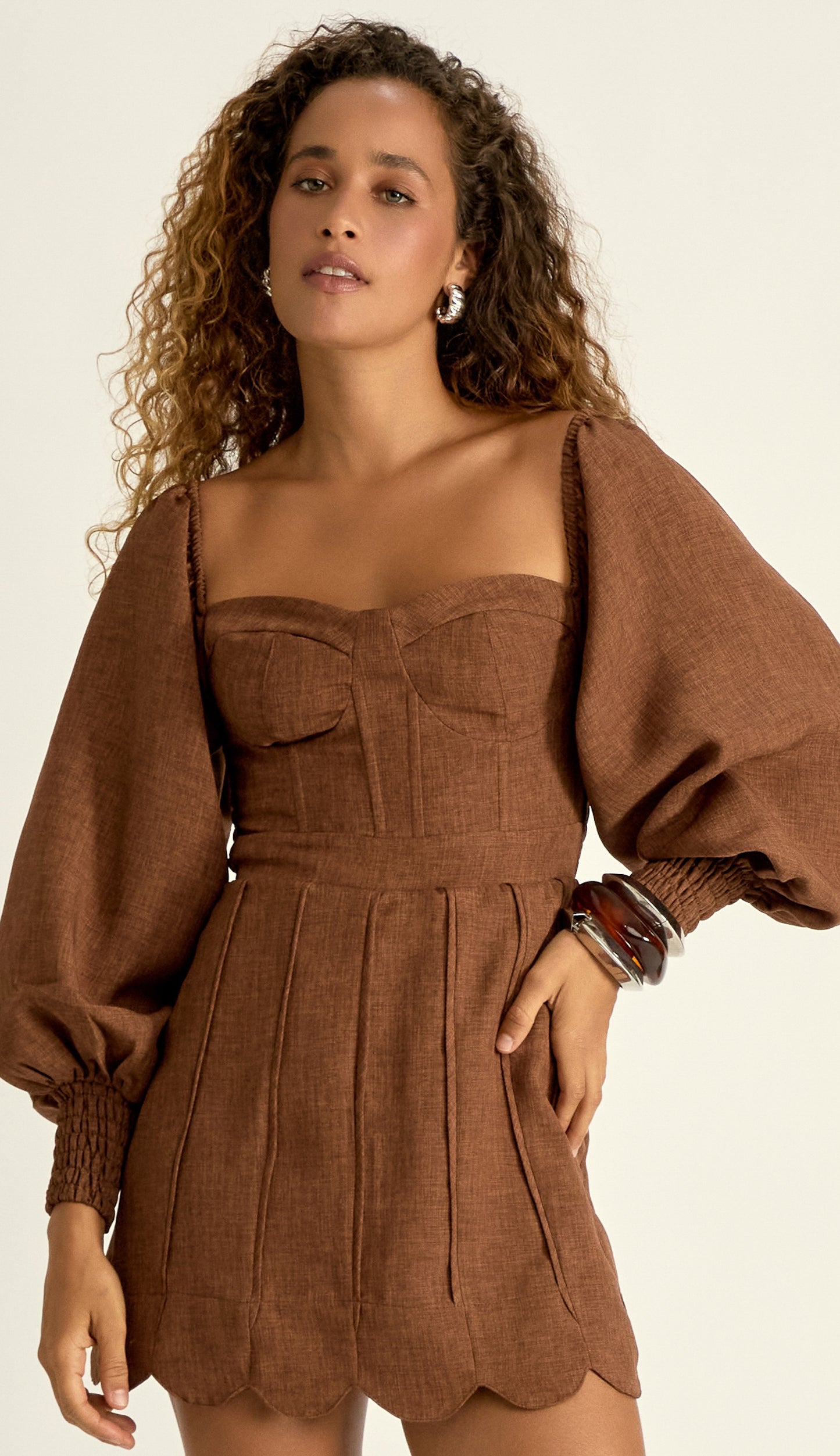 Macaquinho Alicia Mocha