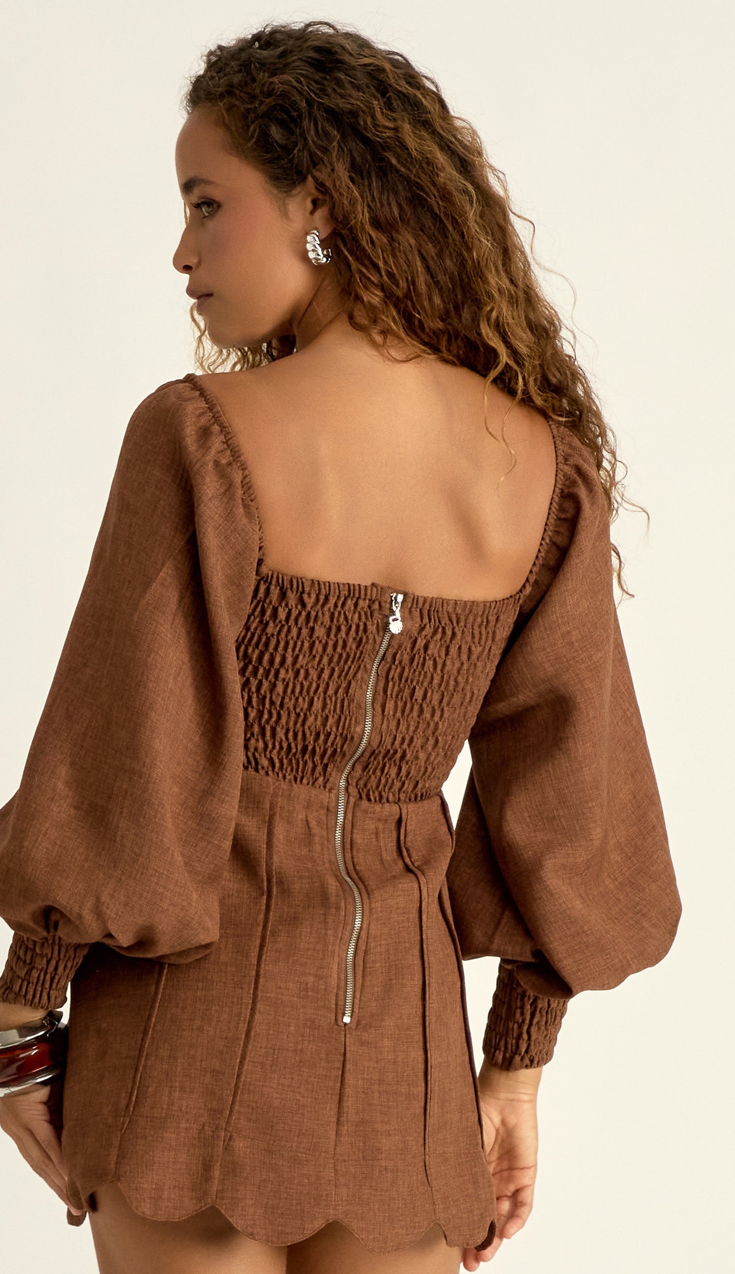 Macaquinho Alicia Mocha