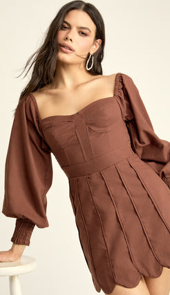 Macaquinho Alicia Mocha